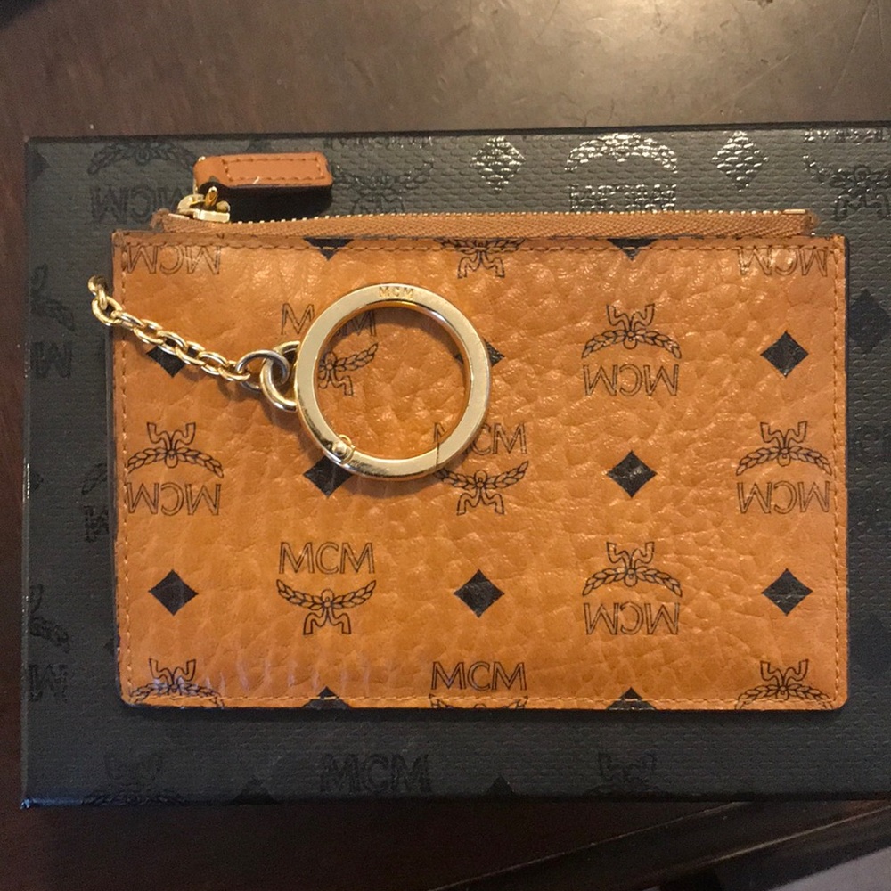 Authentic MCM Coin Pouch